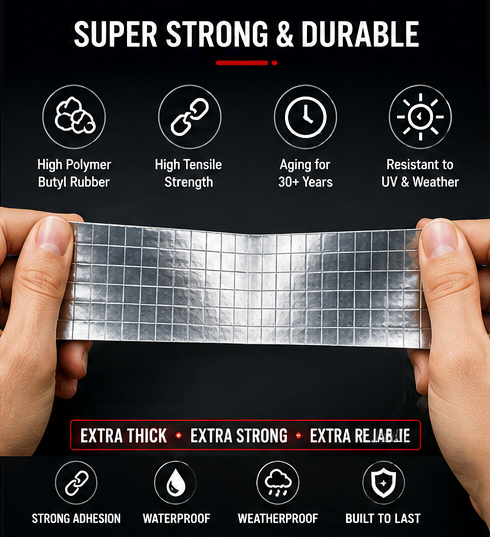 Adhesive Tape- Alluminum Foil Tape