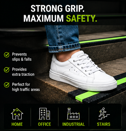 Anti Slip Glow Tape 5 Mtr (Pack of 1)