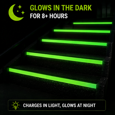 Anti Slip Glow Tape 5 Mtr (Pack of 1)